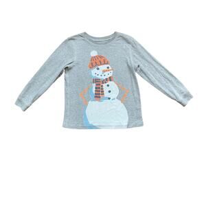 Peek Build a Snowman Shirt 4-5 Years